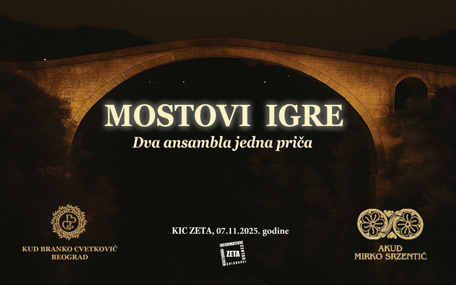 „Mostovi igre“ — U petak nas očekuje veče koje spaja tradiciju, emociju i pokret